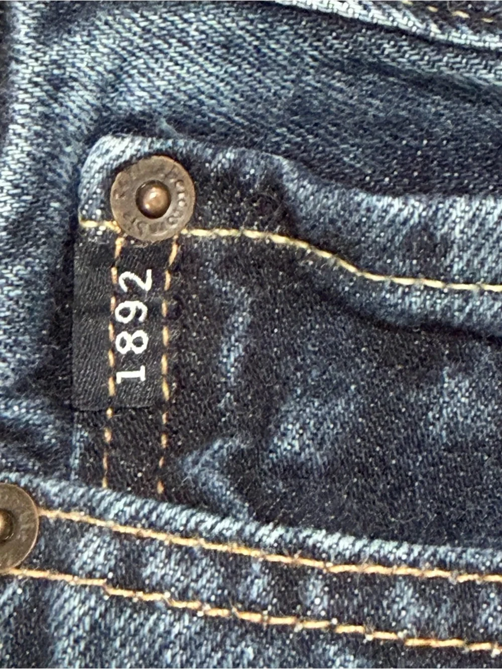 Abercrombie Kids Slim Straight Jeans Boys Size 16 Reg Dark Wash EUC